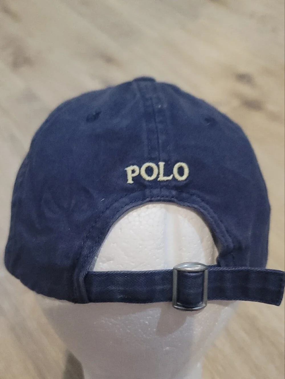 Polo by Ralph Lauren Navy Baseball Cap with Gold Pony Kids 4-7